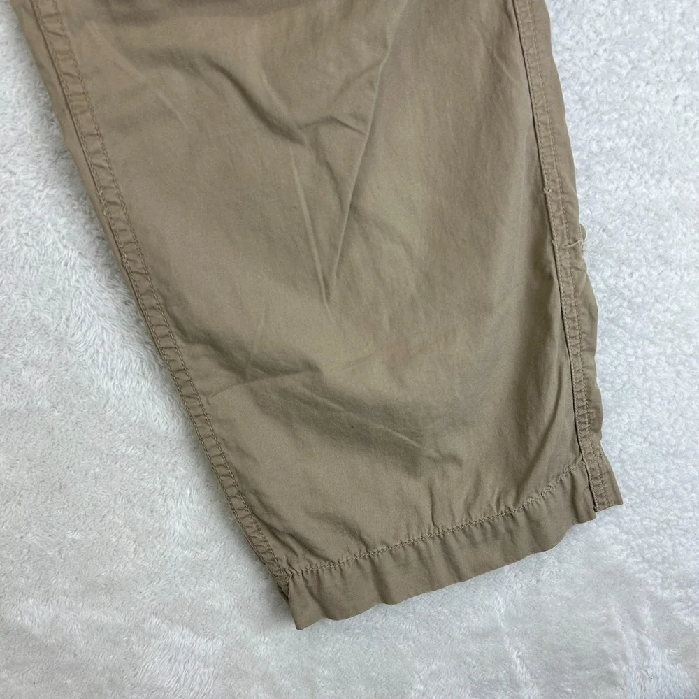 NWT Polo Ralph Lauren Cargo Pants Mens 32 Beige Utility Military Roll Cuff Army
